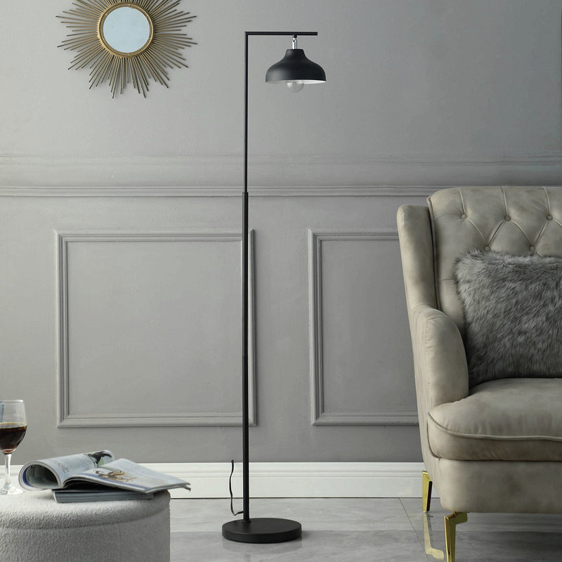 Lampe sur pied de style campagnard en métal 63,25 po
