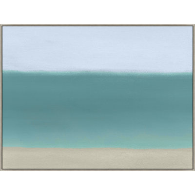 Colorfield Skiies 1 Painting by Thom Filicia