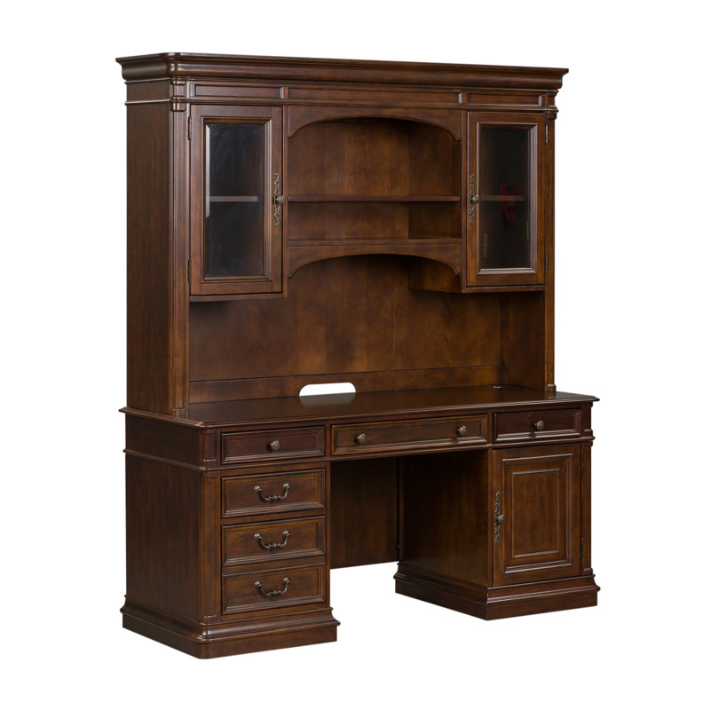 Elixis Credenza and Hutch Set