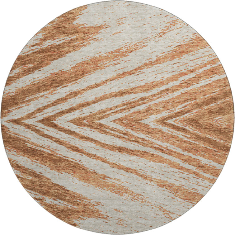 Premium Machine Washable Prisco Paprika Rug