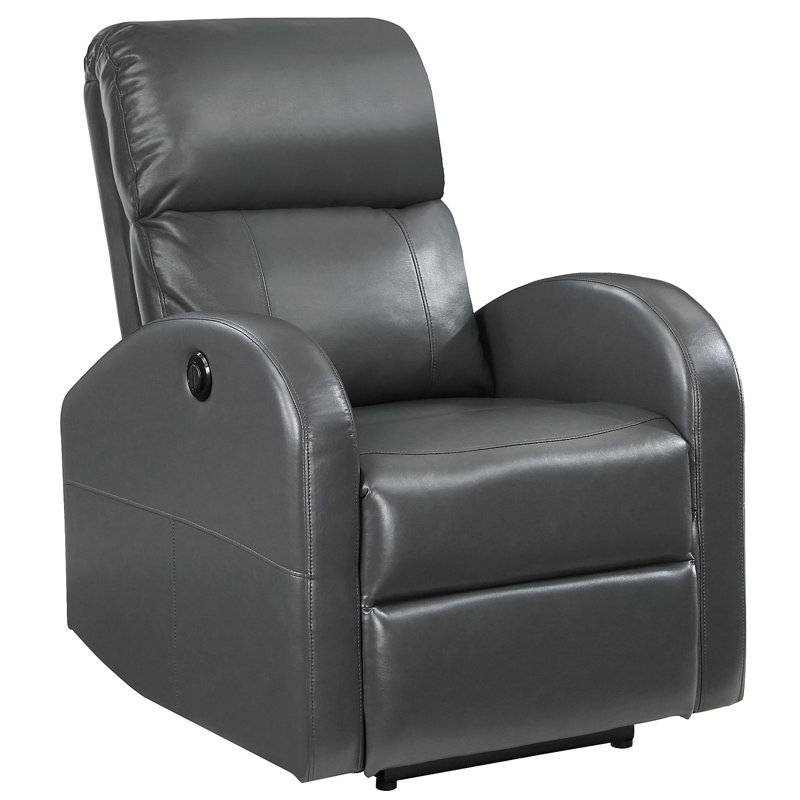 Fauteuil inclinable électrique Meglia, Gris