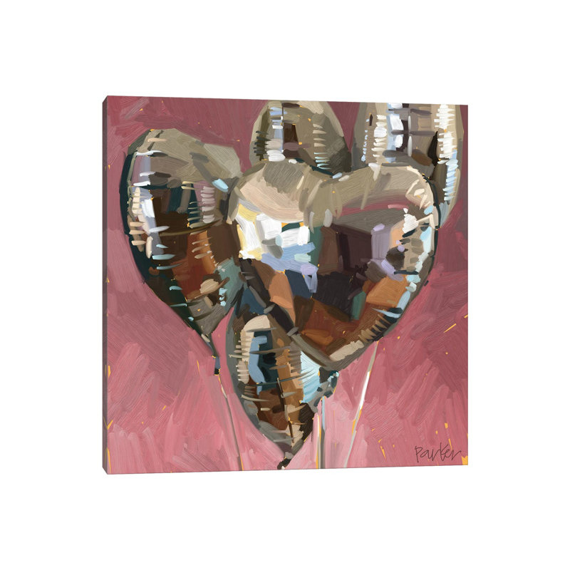 Highland Cattle by Teddi Parker - Wrapped Canvas Gallery-Wrapped Canvas Giclée, Wrapped Canvas, 12" H x 12" W