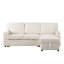Canapé-lit modulaire Upholstery avec rangement, port USB et porte-gobelets-908323717