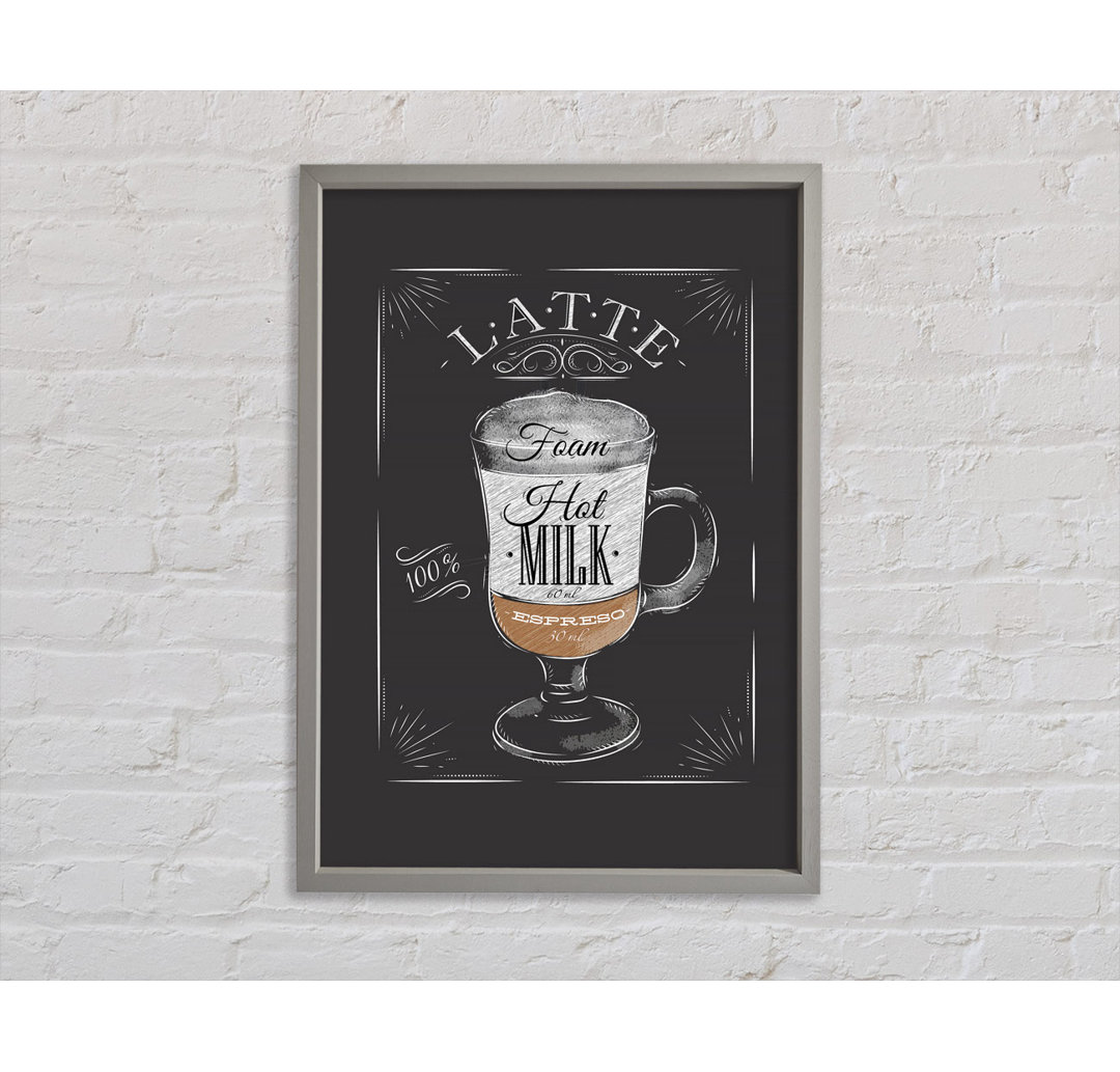 Latte Coffee - Druck