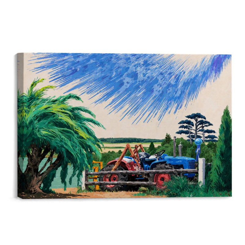 Impression sur toile 24 x 18 pouces, campagne