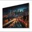 Paysage urbain pittoresque et vibrant sur bois-1008855505