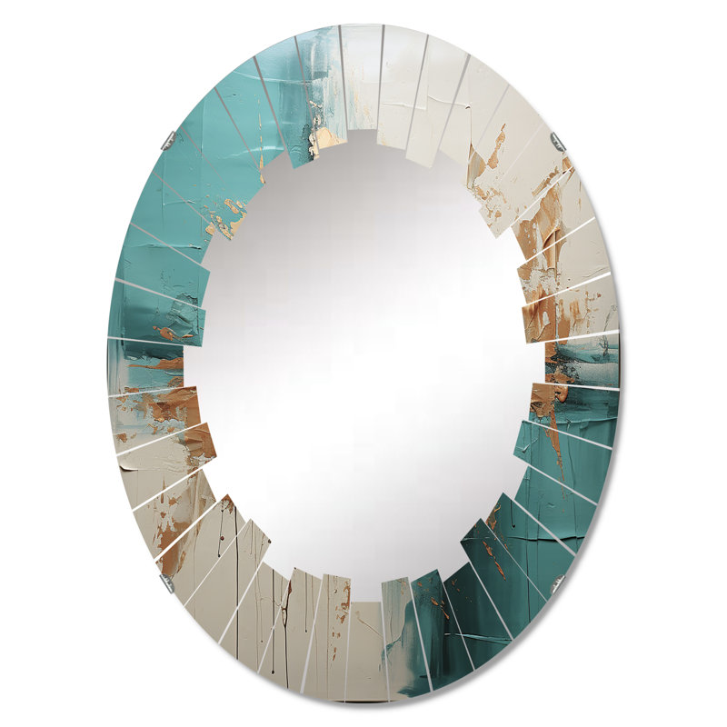 Krishtha Oval Wall Mirror, 36" x 24"
