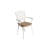 3 Piece Patio Bistro Set Cast Aluminum Bistro Table And Chairs Set Of 2 With Umbrella Hole,All Weather Metal Bistro Table Set,Outdoor Patio Furniture Set For Garden With Cushion White-1212612252