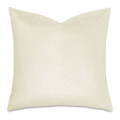 Oswald Faux Leather Reversible Throw Pillow