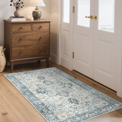 Tapis transitionnel antidérapant lavable à la machine