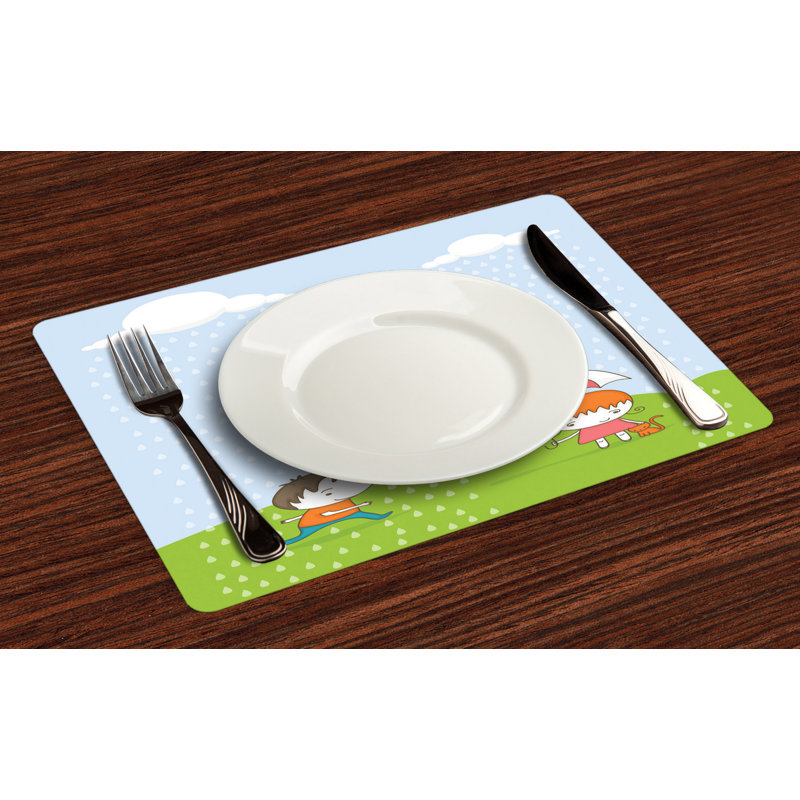 Polyester Kids Rectangle Placemat