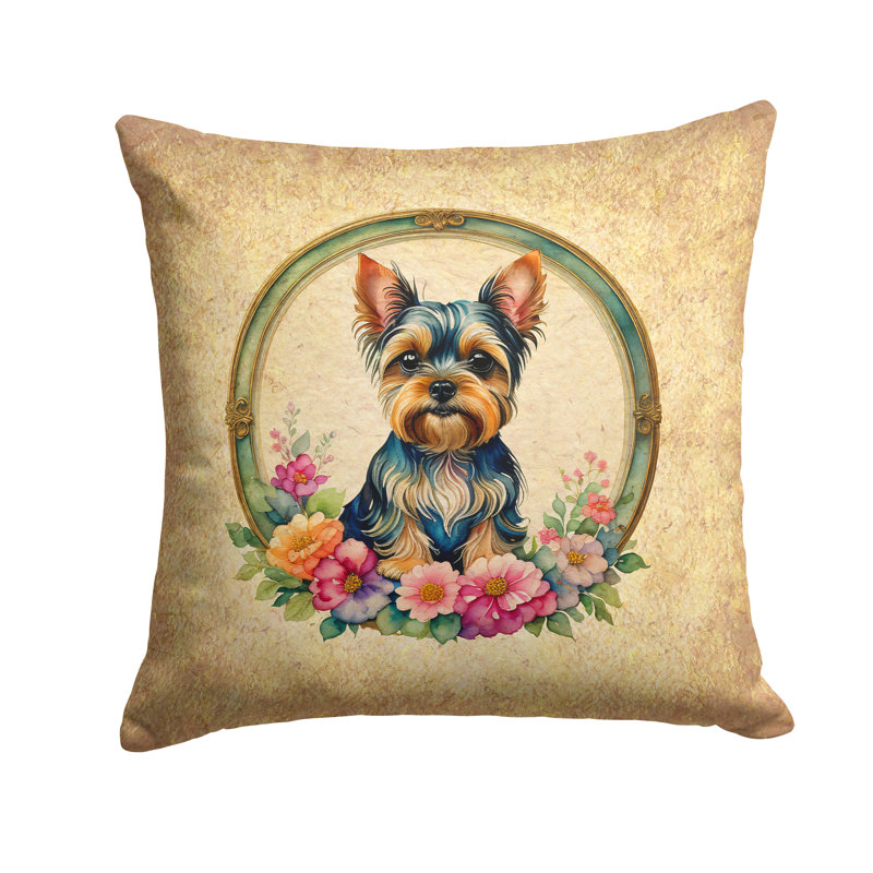 Outdoor Throw Pillow, 14" H x 14" W x 3" D