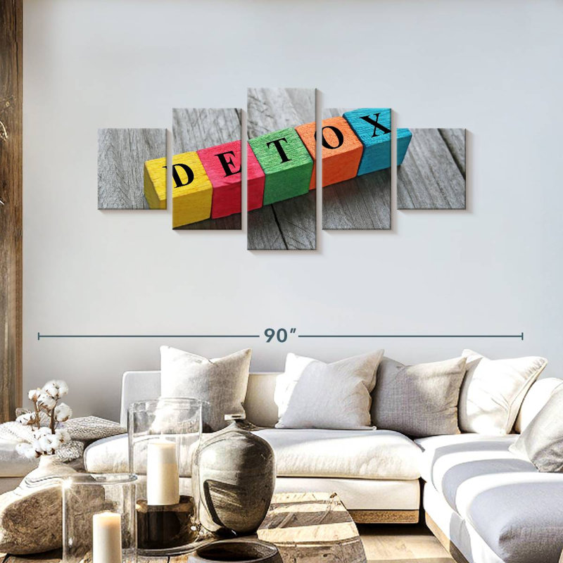 Detox Blocks, 30" H x 68" W