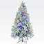 Arbre de Noël pré-éclairé enneigé-1173124201