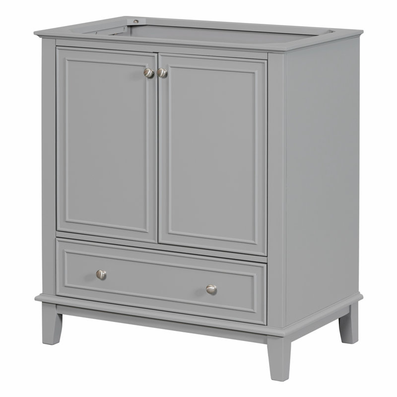 29.5'' Single Bathroom Vanity Base Only, Gray