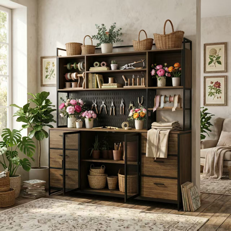 Ranburne Storage System 68.5" H x 70.9" W x 15.7" D