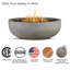 Foyer d'extérieur au carbone en propane / gaz naturel Carson-113697843-113697844-113697846