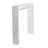 Modern Decorative Fireplace Mantel Flat Paintable-2069019048