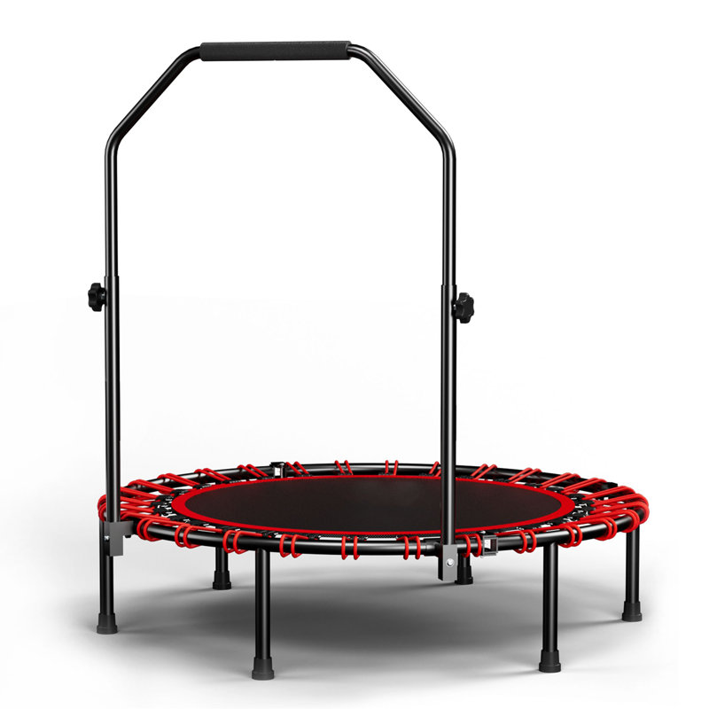 YC 40inch foldable trampoline with handle-Premium-Elastic