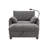 38" Single Sofa With Storage Ottoman-784909067