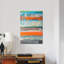 «Orange is the New Stripe», reproduction d'art sur toile-73198979-73198980-73198981