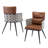 Jonn Upholstered Back Arm Chair-41201738