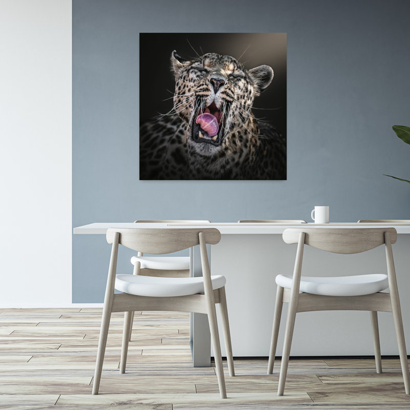 Art contemporain, art contemporain pour chat, H 32 po x l 32 po