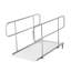 Rampe en aluminium pour fauteuil roulant 1 pièce 74,02 po x 37,4 po x 37,01 po en aluminium 1 pièce