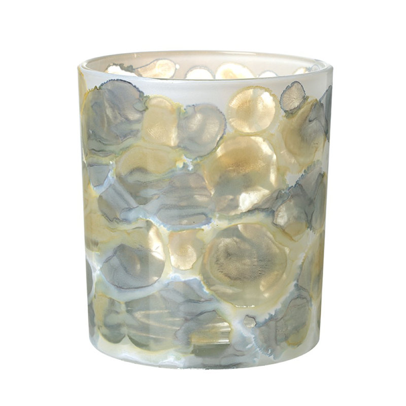 Glass Tabletop Tealight Holder