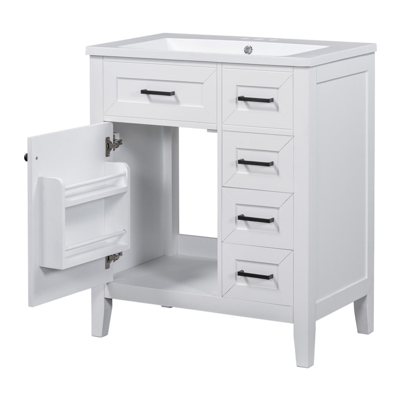 Meuble-lavabo de 30 po avec lavabo en céramique