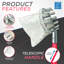 Adjustable Broom Heads with Replaceable Head