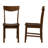 Round Solid Wood Dining Table With 6 Solid Wood Dining Chairs