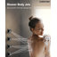  Système de pomme de douche thermostatique double, robinet de douche à pluie 12 "avec douche à main-92871753
