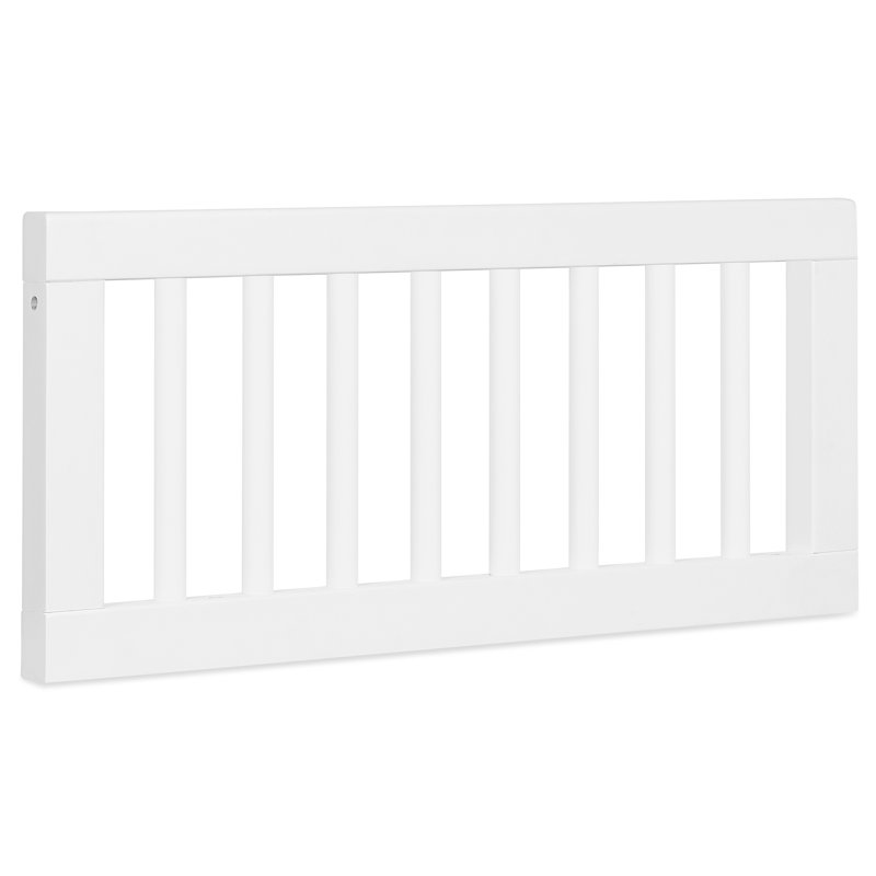 Aspen Toddler Guardrail, Black, White