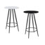 Richins Round Metal Base Dining Table-38837769
