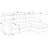 86" Linen Blend Upholstered Sleeper Sofa