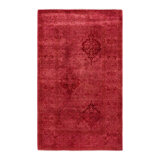 Overyed One-of-a-Kind Rectangle 3'2" X 5'3" Hand Knotted Area Rug