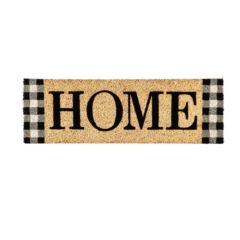 Tapis d'entrée antidérapant pour la maison 9,25 po x 28,25 po Home Kensington