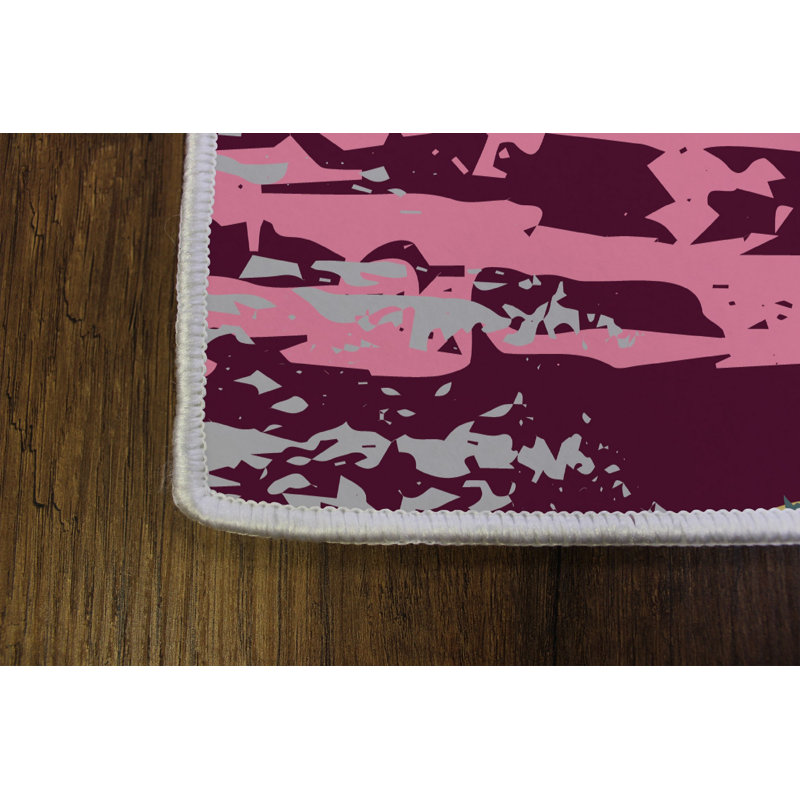 Premium Hall Carpet (3.3 x 6.6 ft), 100% Polyester, 0.4 in Pile Height | Antibacterial, Non-Slip PVC Dot Underside | Machine Washable, 3D Digital Printing | Ideal for Living Room, Bedroom, and Entryway Decor