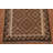 Reversible Wool Kilim Brown Area Rug 3x5