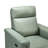 Adela 36.02'' W Genuine Leather Power Recliner with Solid Wood Legs-642822637