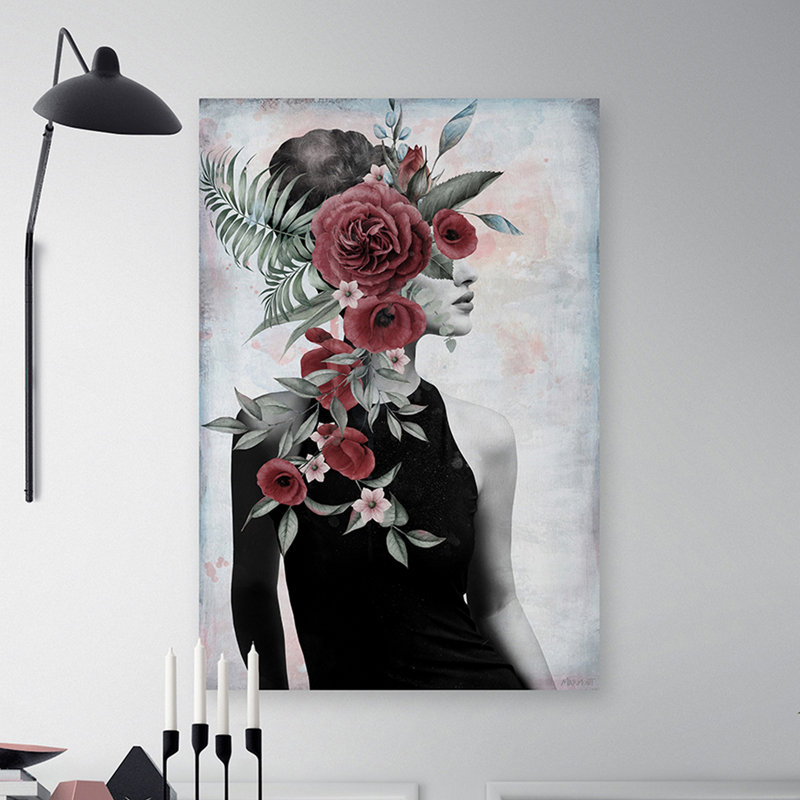 Confidence Is Sexy II - Wrapped Canvas Painting, 66cm H x 45cm W x 3.81cm D