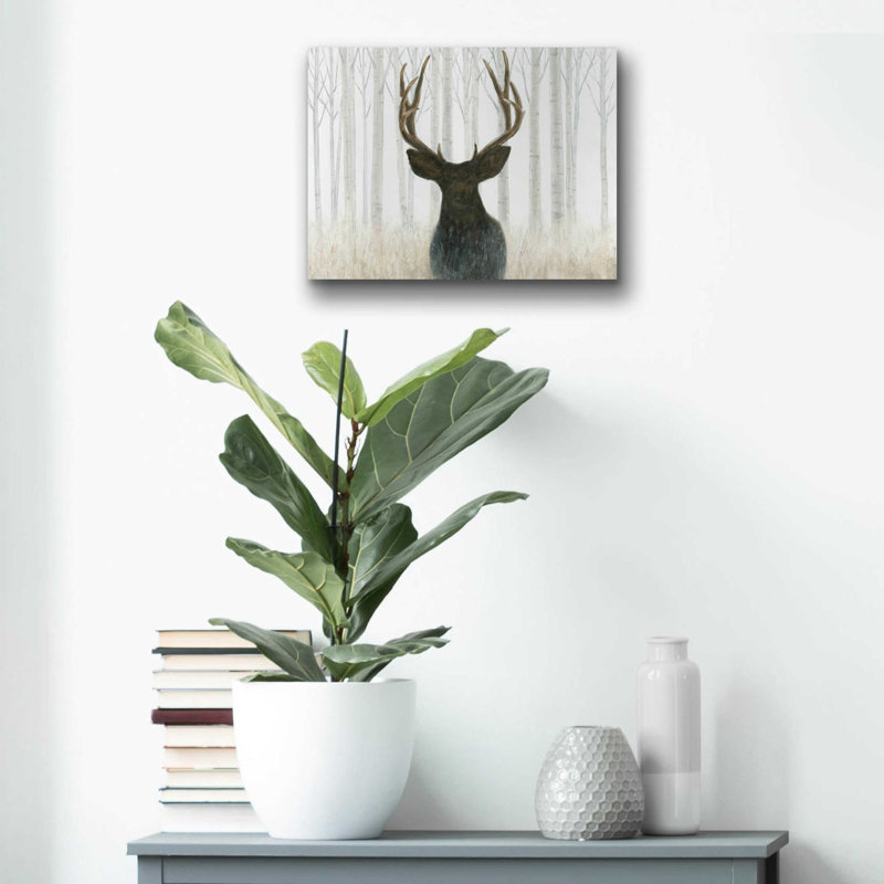 «Into the Forest» par James Wiens, art mural en verre acrylique, H 12 po x l 16 po x P 0,13 po