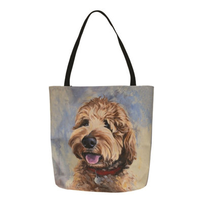 Sac fourre-tout à imprimé manuel Doodle 18 po