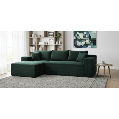 Upholstered Fabric Sectional