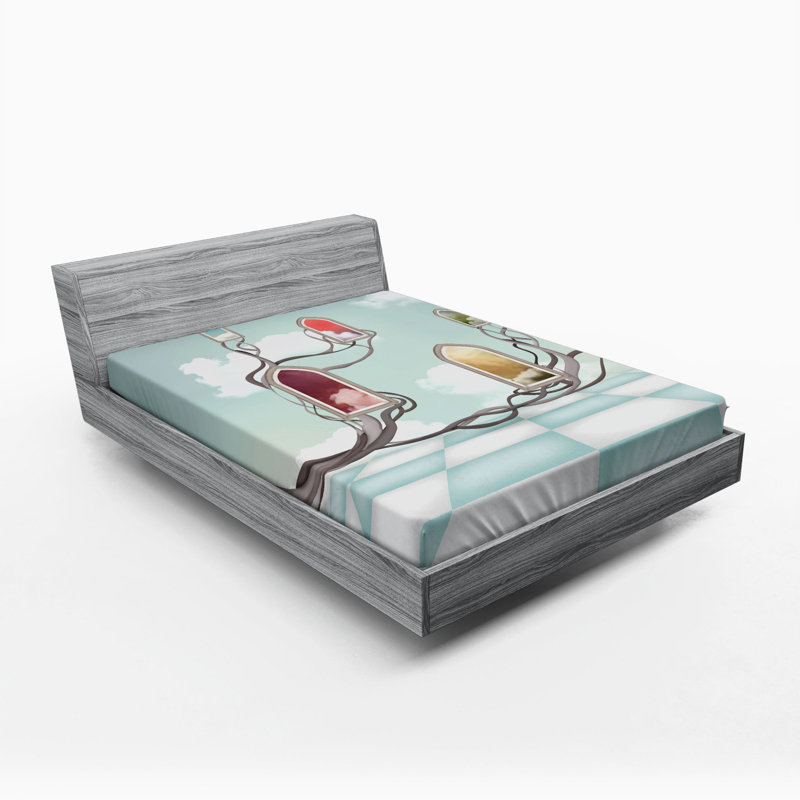 Microfiber Fitted Sheet, Queen Fitted Sheet