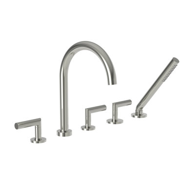 Pavani Bathroom Roman Tub Faucet with Handshower