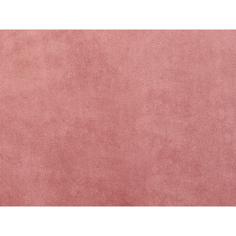 Millings 85cm Wide Velvet Square Solid Colour Footstool Ottoman, Pink