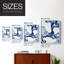 Impression encadrée Indigo I-Premium - prête à être accrochée - aucun clou requis - aucun clou requis-692970294-692970300