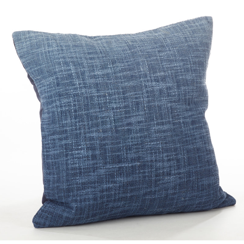 Coussin en duvet Herminio, Bleu marine